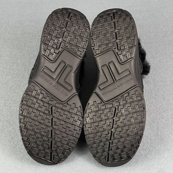 Telic Apres-Ski Recovery Boot Women's 9 Granite Black Faux Fur Ankle Bootie - Picture 9 of 10